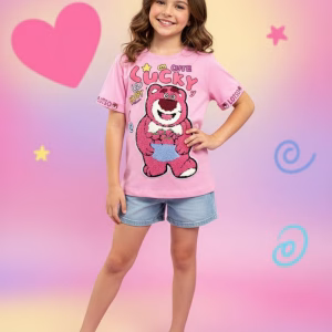 Camiseta de niña Lotso
