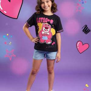Camiseta de niña Lotso